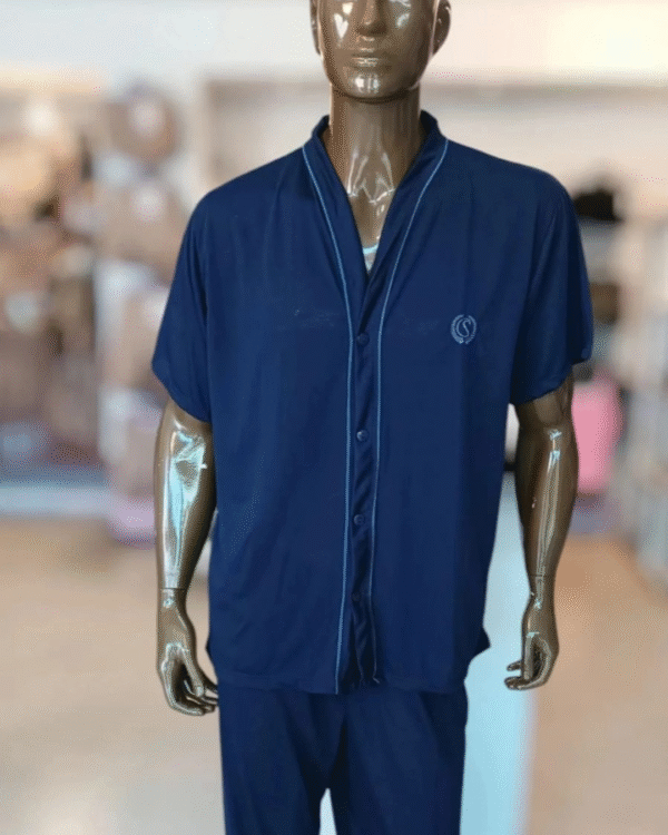 Pijama Aberto Calça Malha PV - Imagem 1