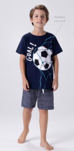 Pijama Infantil Masculino Goal