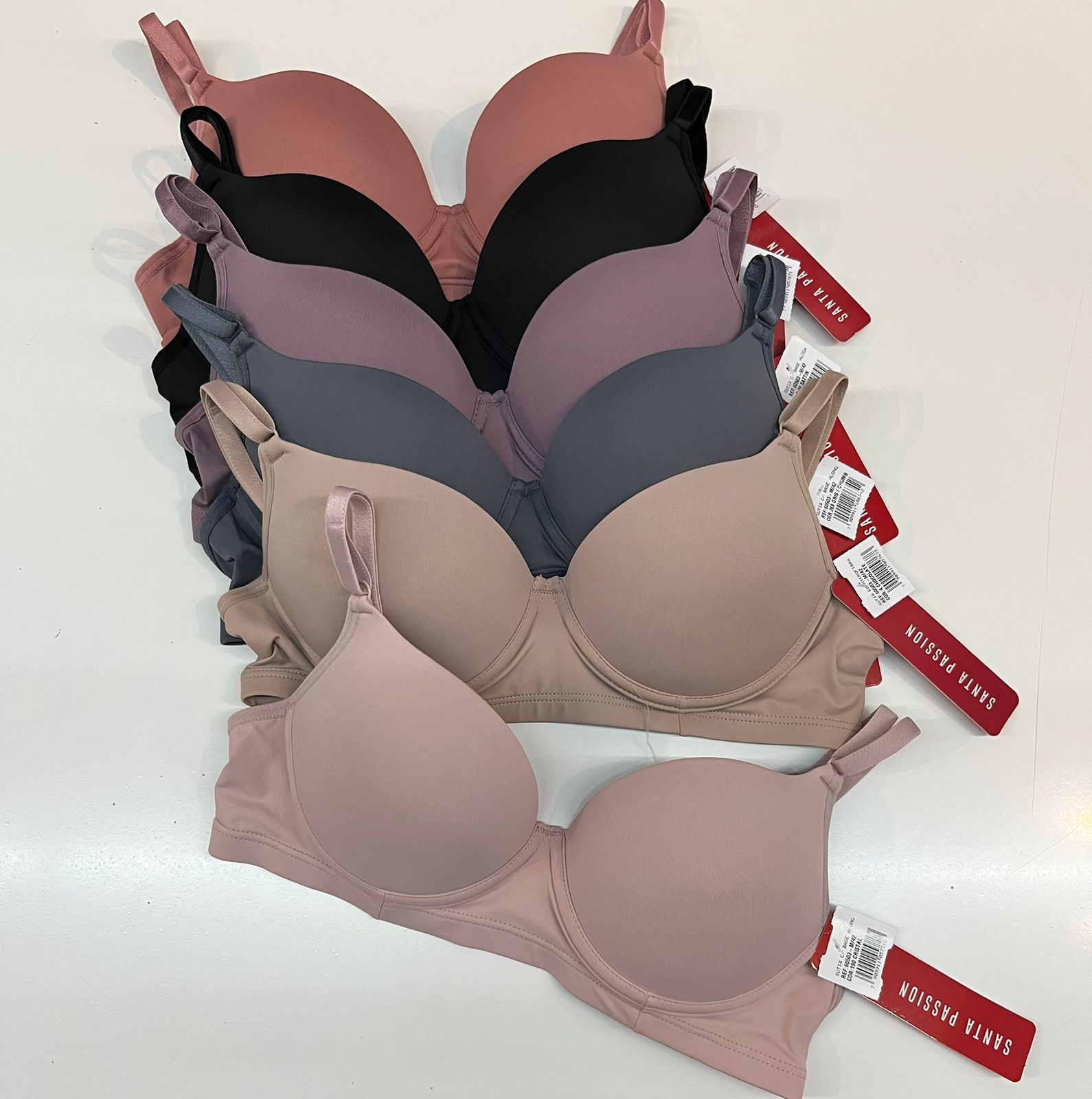 8a30e006-2eb7-4249-a1e6-98f9454966da Sutiã Básico Bojo Anatômico - Imagem 1