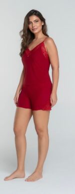 Baby Doll Liganete com Renda - Imagem 3